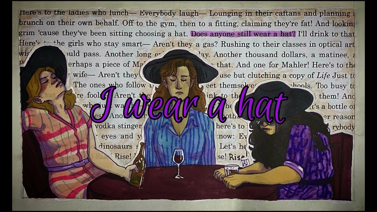 [ in trousers] i am wearing a hat ~ lyrics