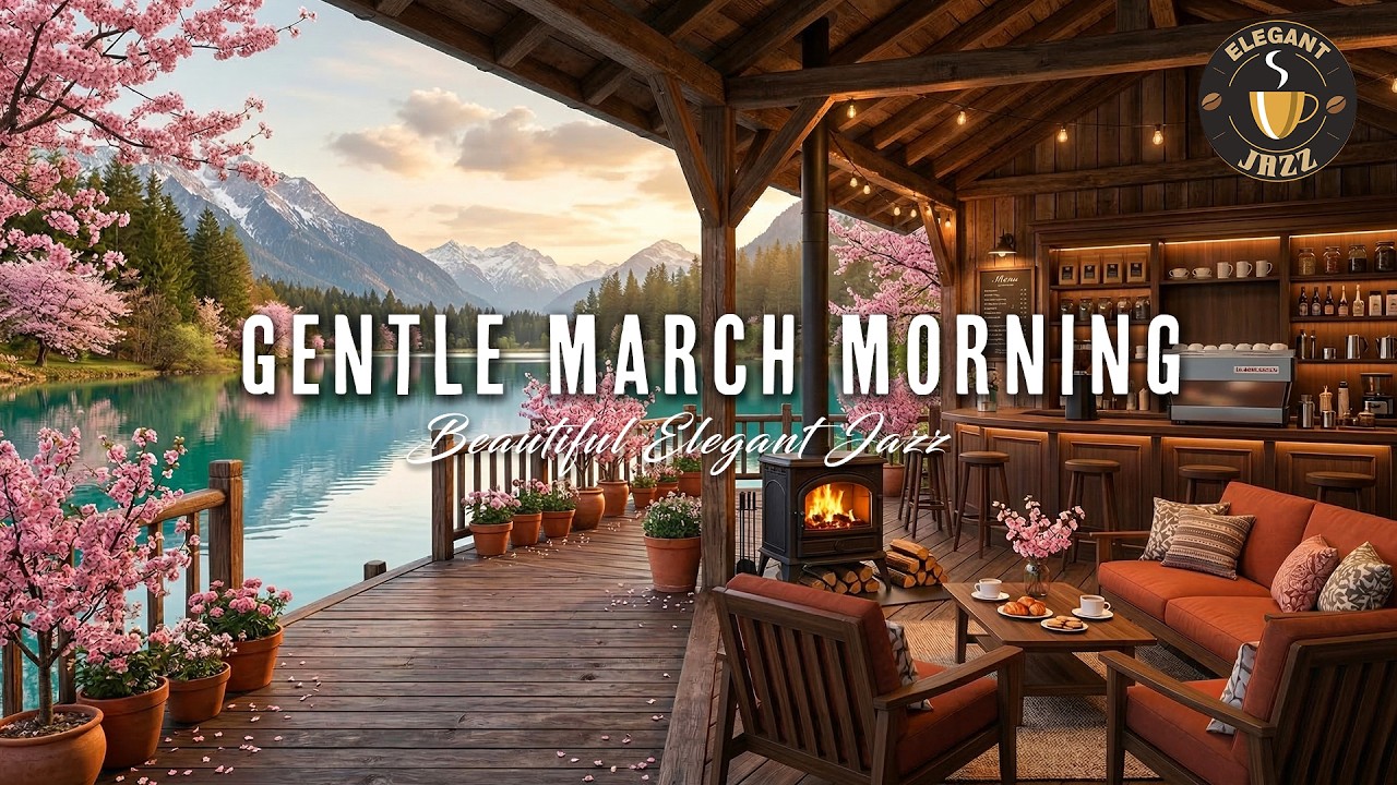 Relaxing Jazz Instrumental Music for Work, Study ➤ Gentle March Morning with Smooth Jazz Music