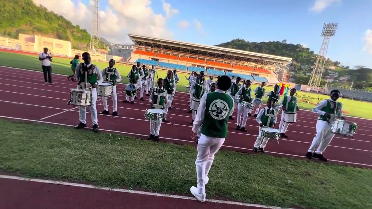 The GBSS DRUM CORPS 135 Mini Olympic Sports meet