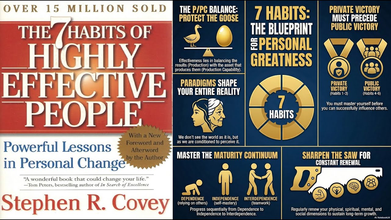 The 7 Habits of Highly Effective People Summary in Nepali | Stephen Covey