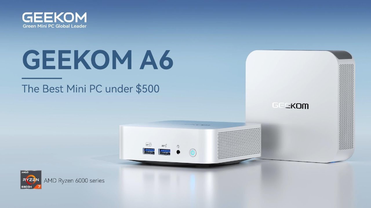 GEEKOM A6: Pocket-Sized Powerhouse Redefines Budget Computing#minipc #geekom #computer