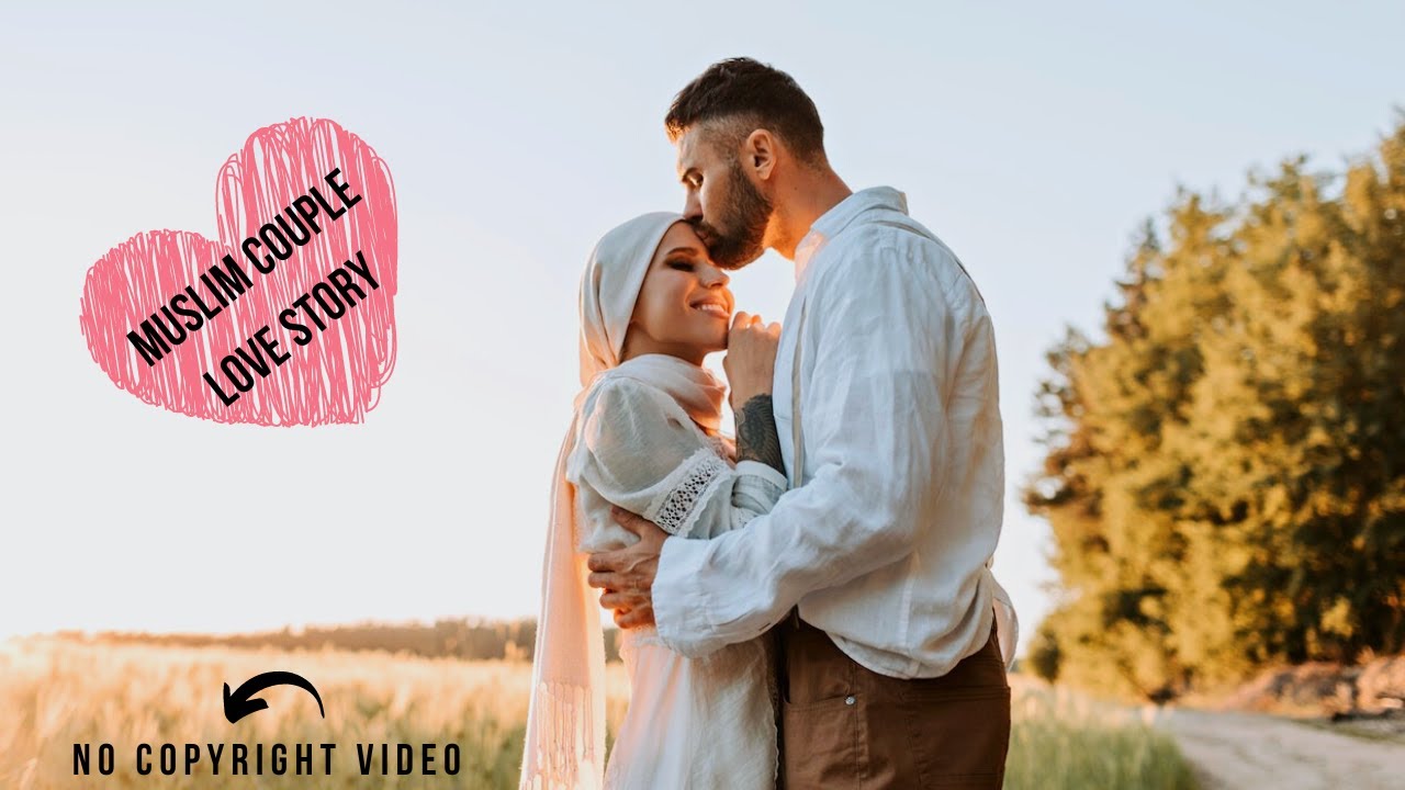 Muslim Couple Love Story | Free Couple Stock Footage Nature | No Copyright Video | Romance Post BD