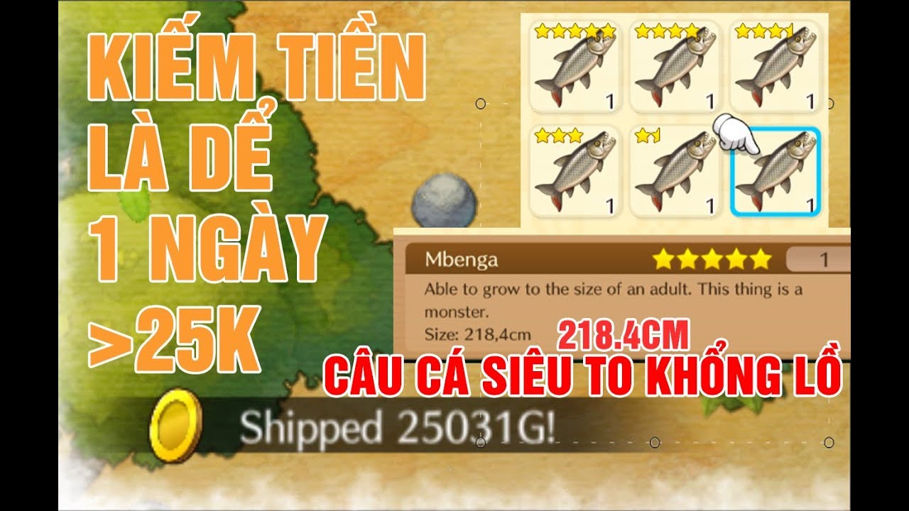 Doraemon Story Of Seasons | Kiếm tiền là dễ 25k - 40k mổi ngày Không tốn sinh lực