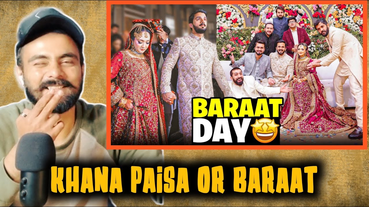 Indian Reaction On Grand Event Of BARAAT 🤩 | Rajab Weds Emaan