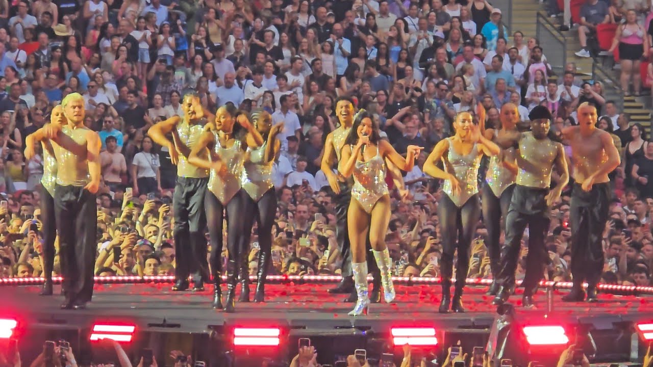 Dua Lipa - One Kiss @ Wembley Stadium London, UK on 21st June 2025
