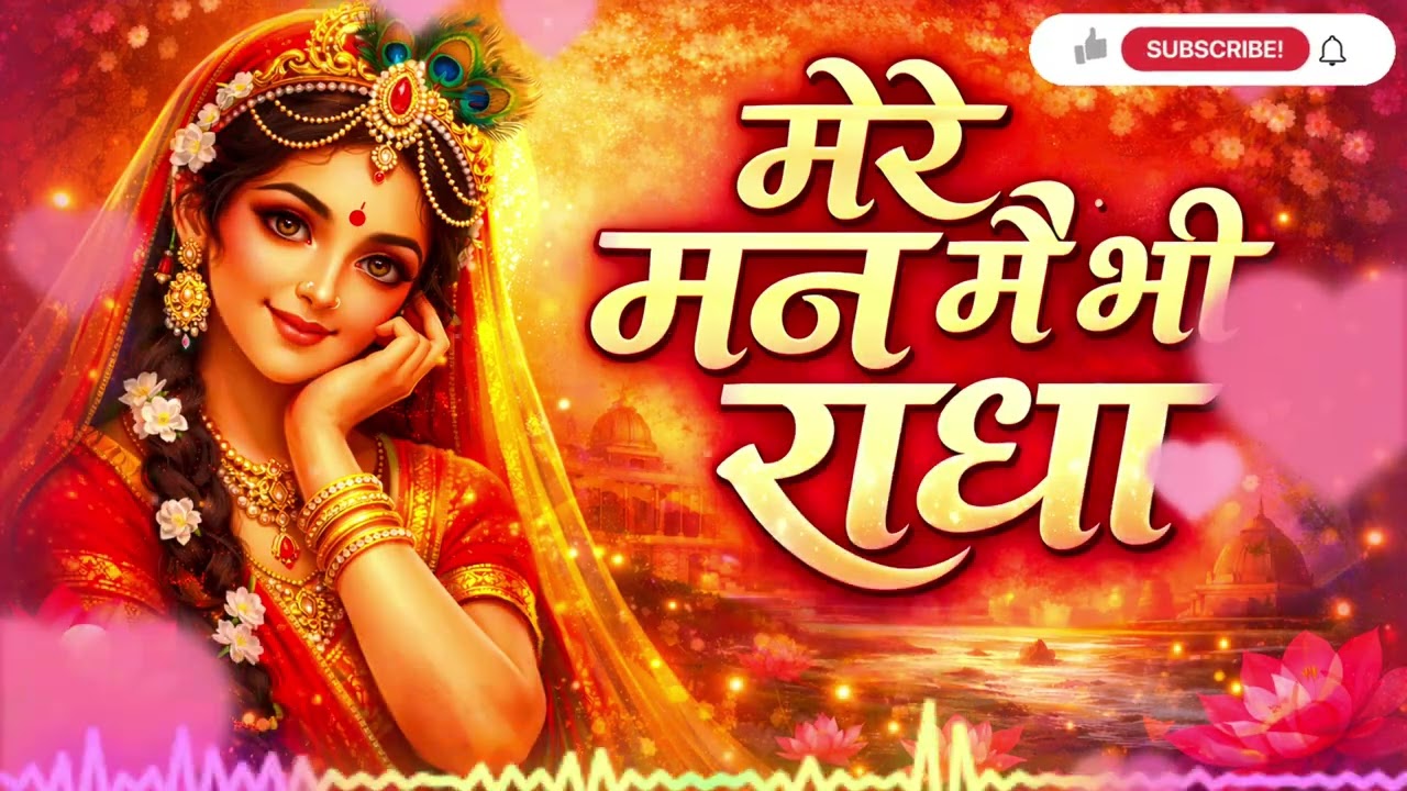 Mere Man Mein Bhi Radha | मेरे मन में भी राधा | Radha Krishna Bhajan | New Tranding Songs | New Song
