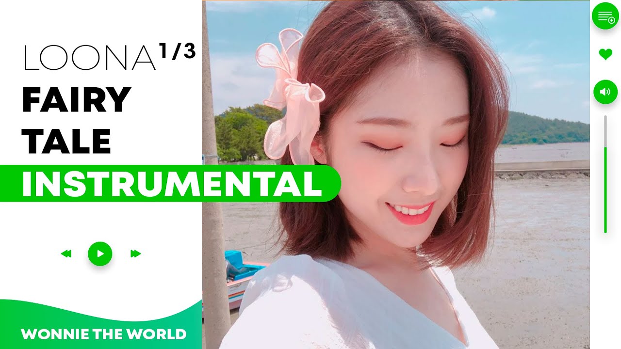 LOONA 1/3 - Fairy Tale | Instrumental #WeAreWithHaseul