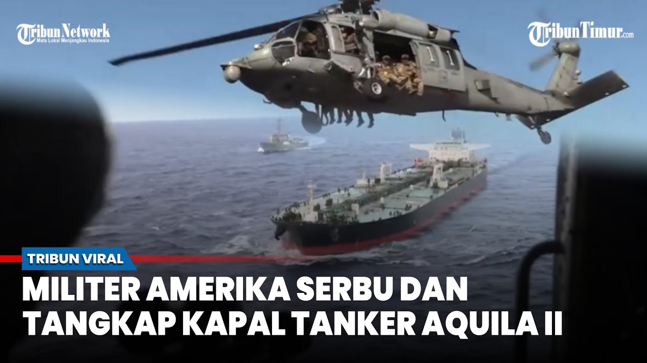 Dikejar dari Karibia hingga Samudera Hindia, AS Sita Kapal Tanker Aquila II