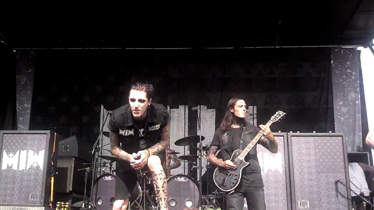 Motionless In White - Sick from the Melt live Phoenix, AZ Mayhem Festival 2013