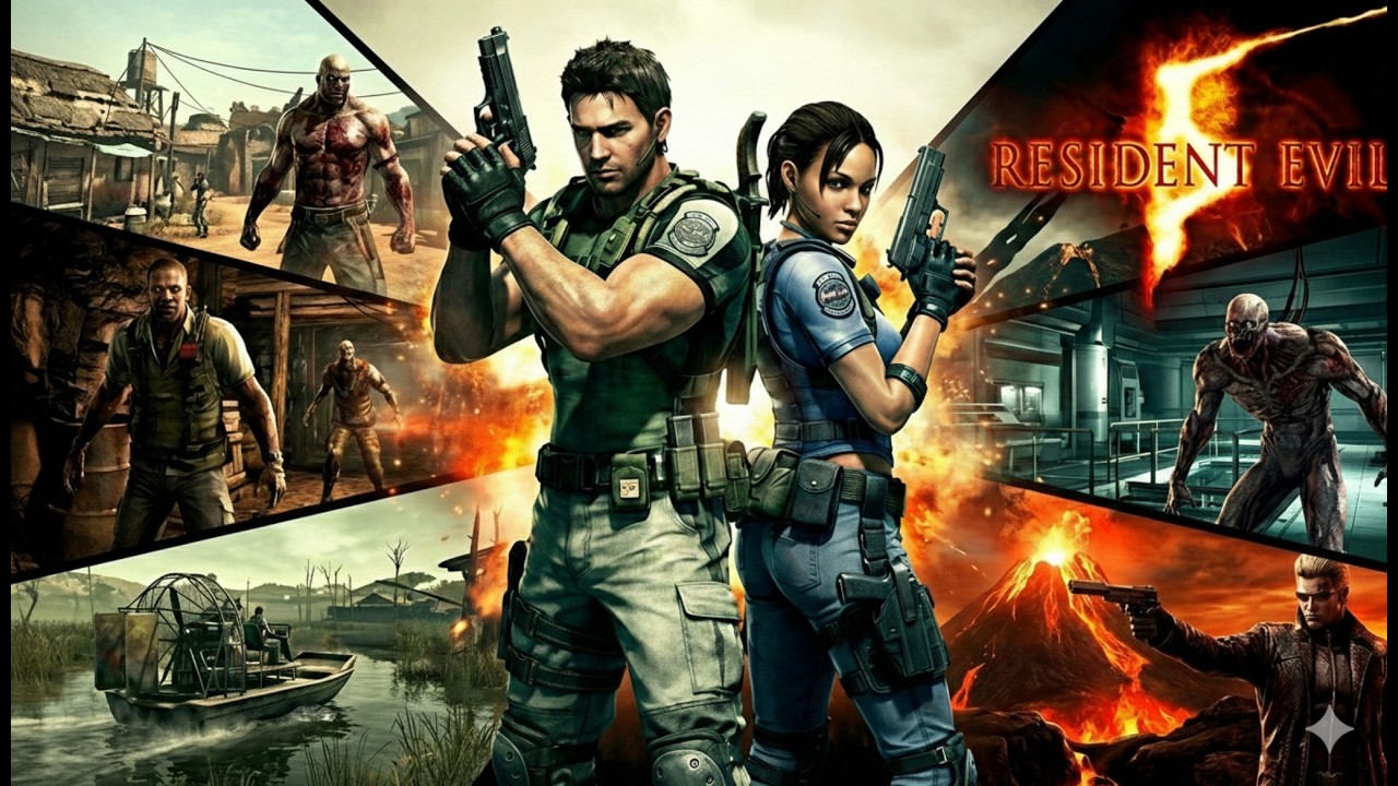 Resident Evil 5 |Longplay|Español| Road to RE9| Campaña Completa| #2