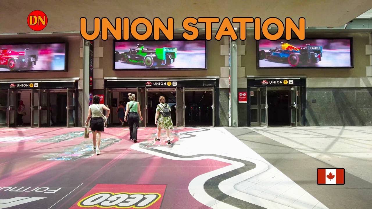 TORONTO / WALKING AROUND UNION STATION ( JUNE 2025 )