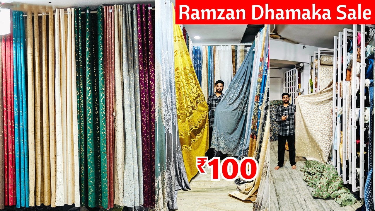 Charminar Complete Home Decor Handlooms Manufacturer ₹ 100 Imported Door Curtains Turkey Style