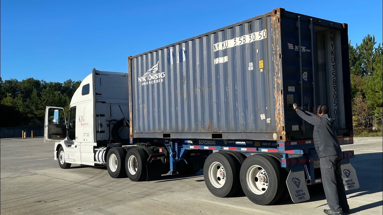 How to ship a container