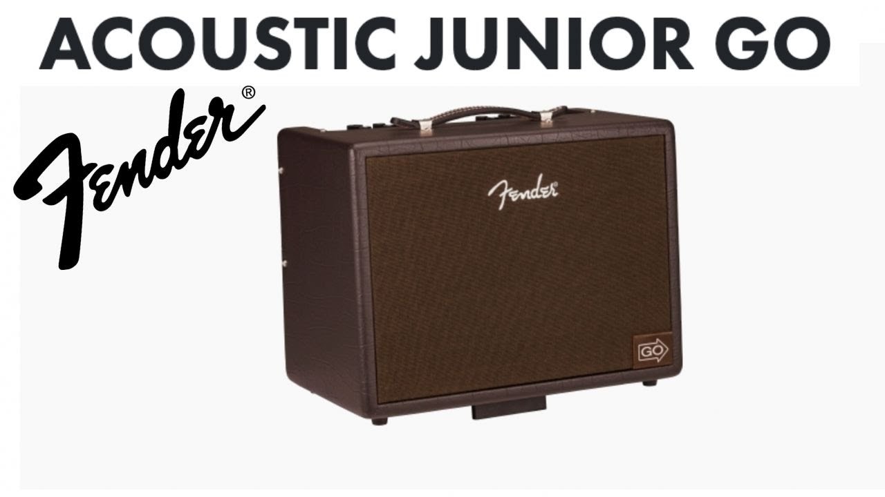 Recensione del FENDER JUNIOR GO, amplificatore combo per acustica e voce,.