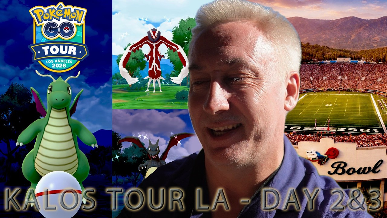 SHUNDO, MEGA Dragonite & Lucky Trades @ Pokémon  GO Tour Kalos LA | Days 2&3