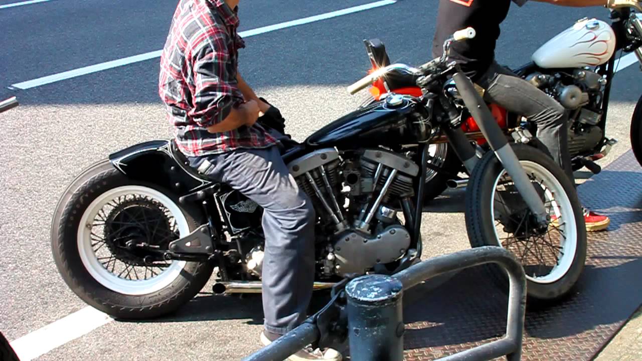 1966 Early Shovelhead and Knucklehead