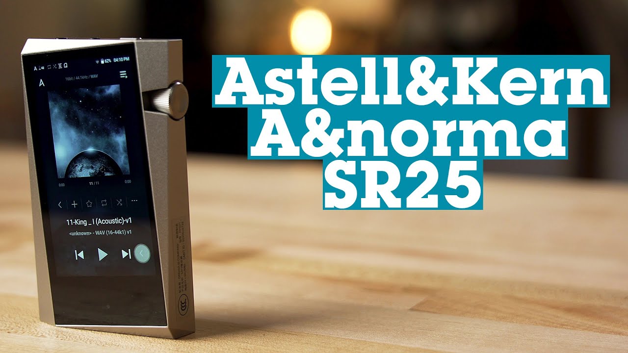 Портативный проигрыватель высокого разрешения Astell&Kern A&norma SR25 | Crutchfield