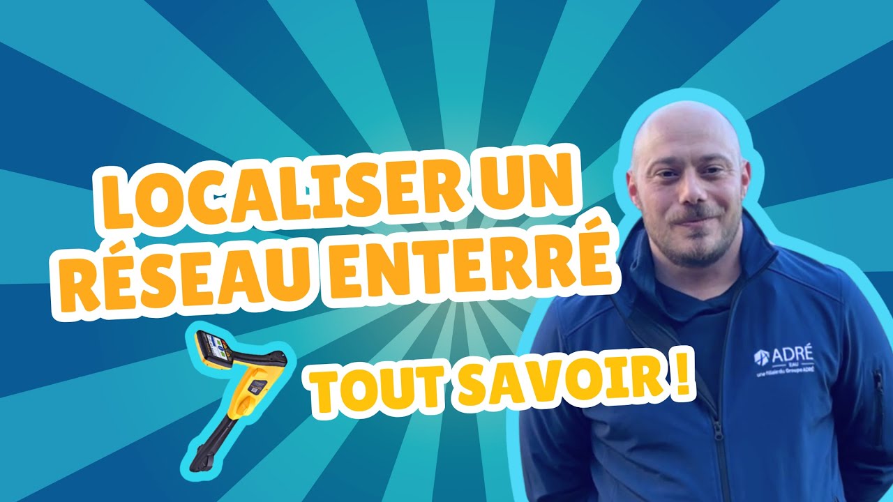 Méthode électromagnétique : détecter un réseau enterré et localiser une fuite d’eau