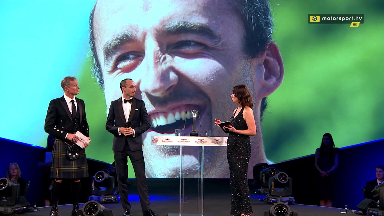 Robert Kubica - Autosport Awards 2017