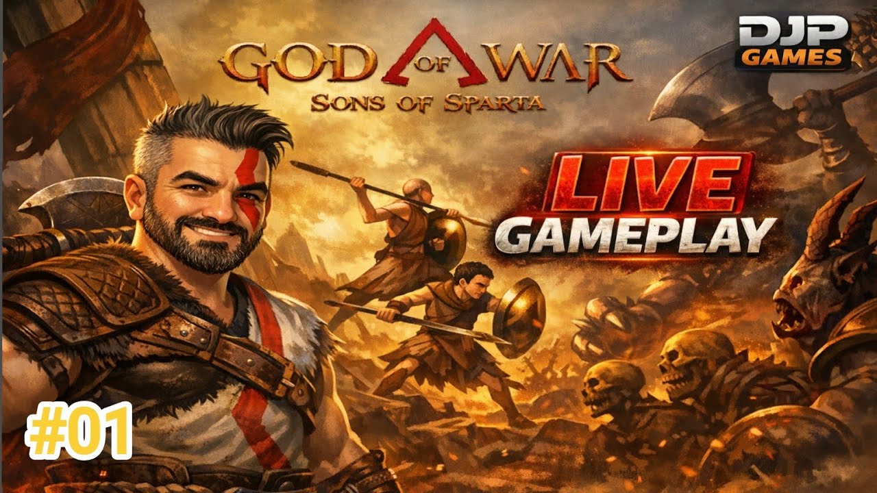 God Of War Sons Of Sparta (PS5) - Live Gameplay #01