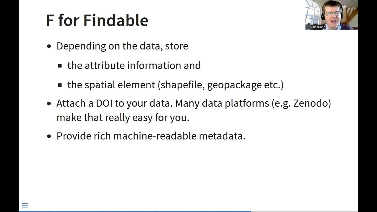 [SESSION 3] FAIR Principles and GIS