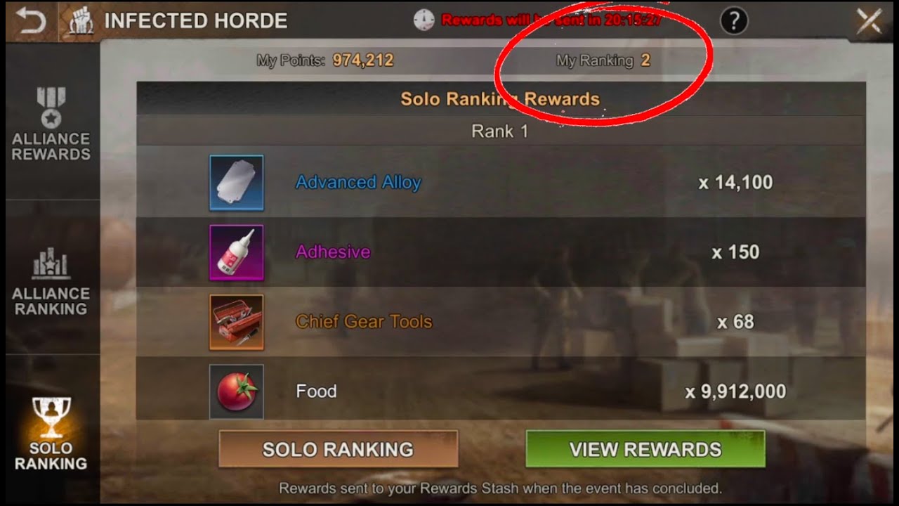 How to rank FIRST IN THE HORDE EVENT SoS (State of Survival)