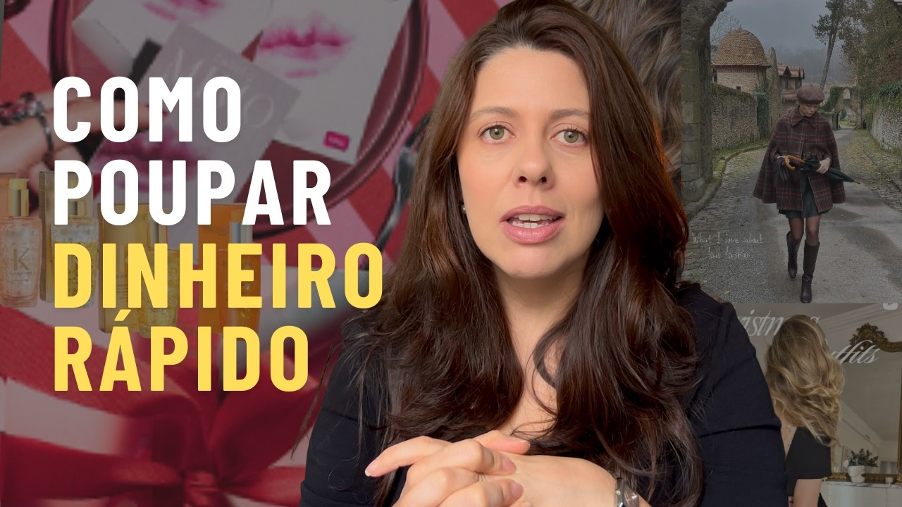 10 coisas que eu PAREI de FAZER para ECONOMIZAR DINHEIRO e viver de forma mais consciente.