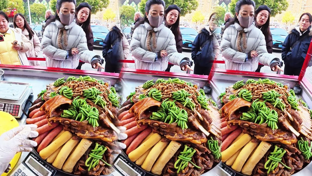 第一人称沉浸式大锅卤菜摆摊实录，忙到停不下来 #沉浸式 #第一视角 #摆摊 Vlog