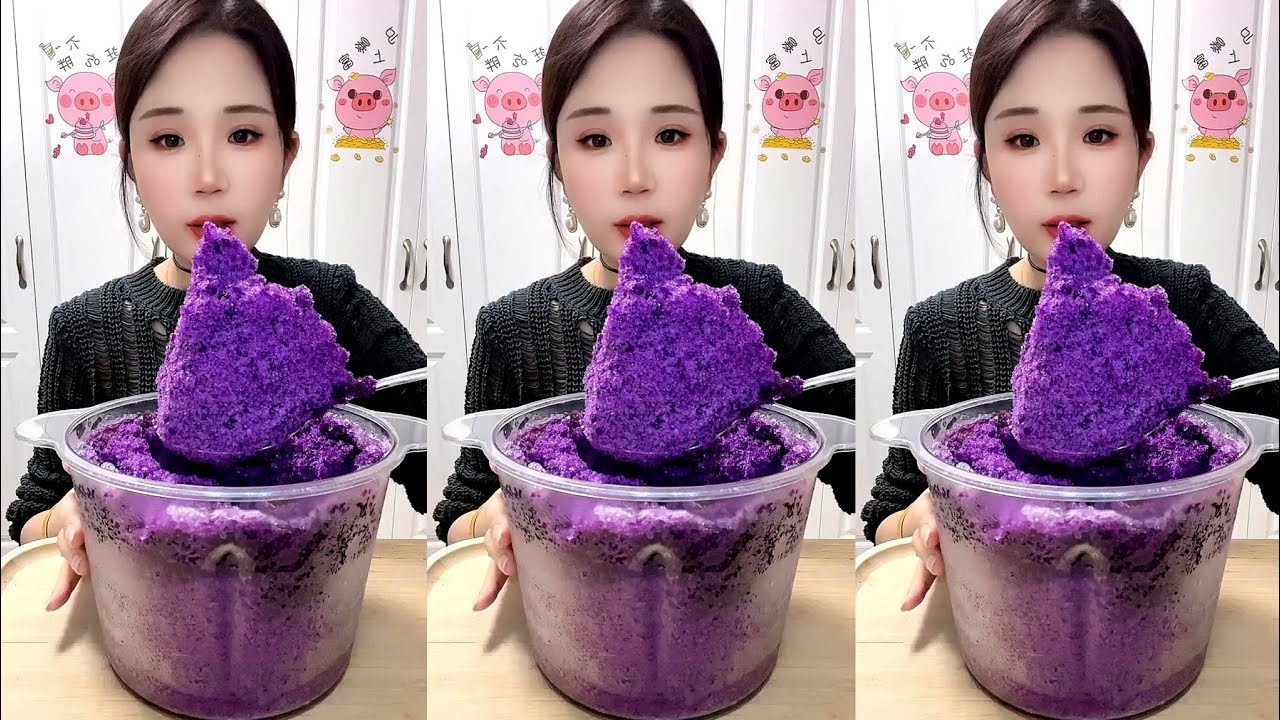 ASMR SHAVED ICE EATING