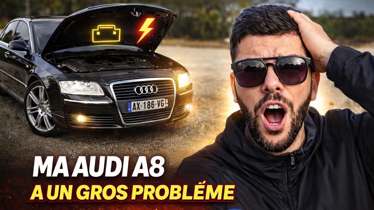 MA AUDI A8 A UN GROS PROBLEME 😱