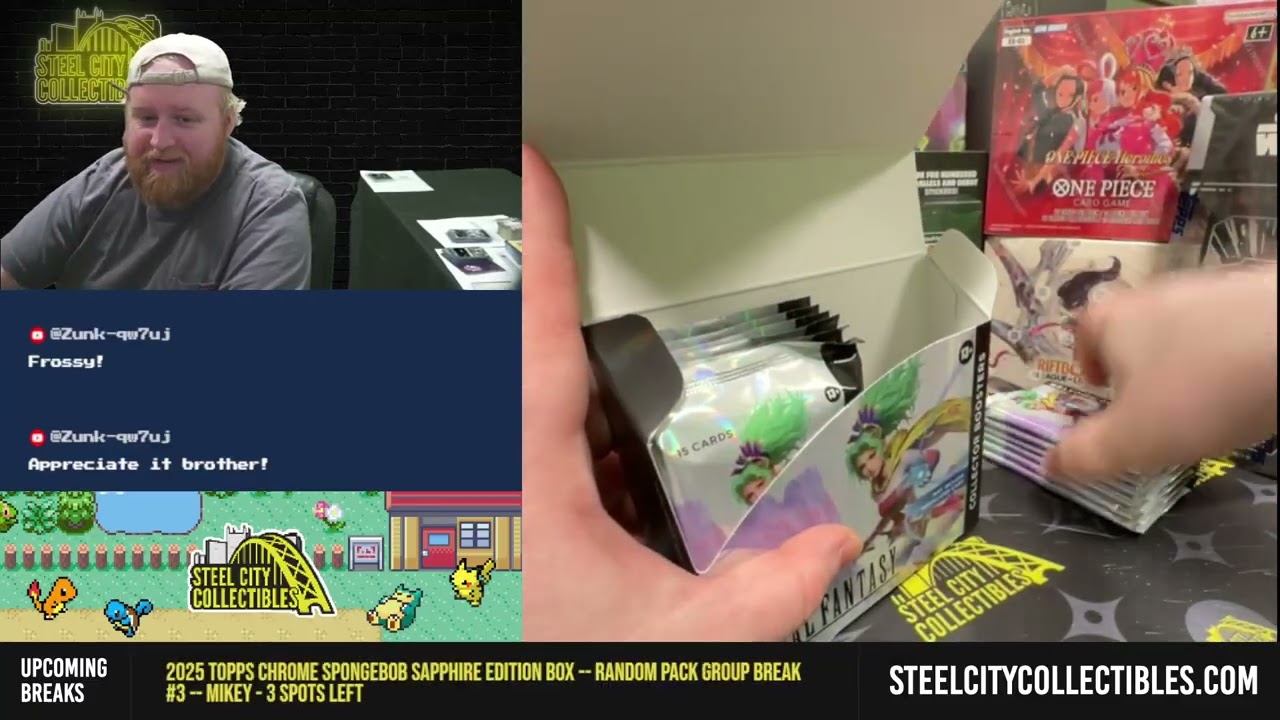 MTG Final Fantasy CBB, EoE Collector Pax x2, TMNT Collector Pax x2 -- Personal Break for Kelvin
