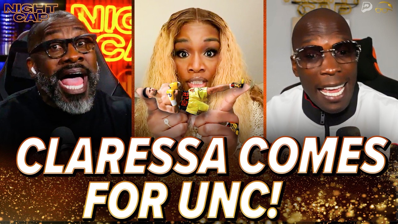 Shannon Sharpe and Claressa Shields debate if she could beat up Rolly Romero or ANY MAN! | Nightcap