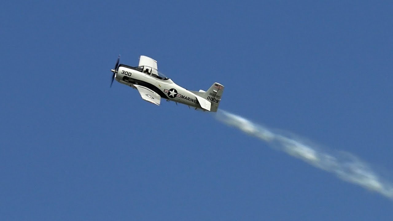 T-28 Aerobatics Oshkosh AirVenture 2023