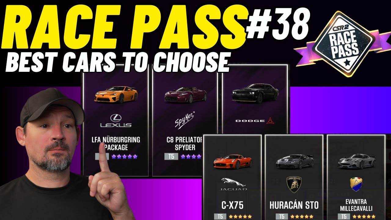 Race pass 38 | Какие машины выбрать | Какие следует избегать | CSR2 Racing