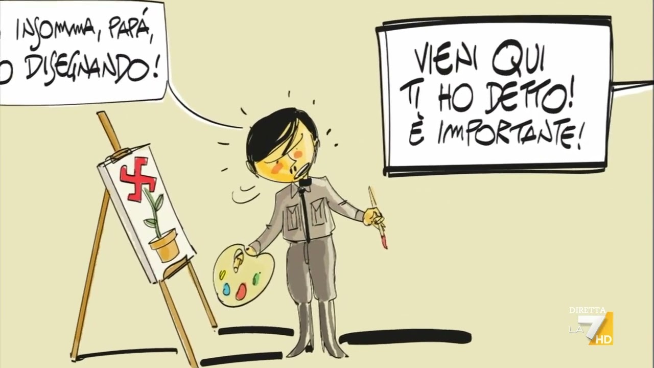 Il cartoon del Genio Makkox: 