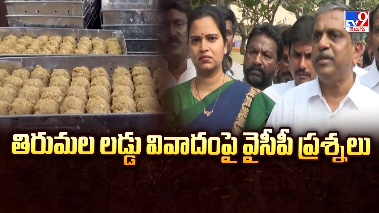 తిరుమల లడ్డు వివాదంపై వైసీపీ ప్రశ్నలు | YVP Demands CM Naidu's Apology - TV9