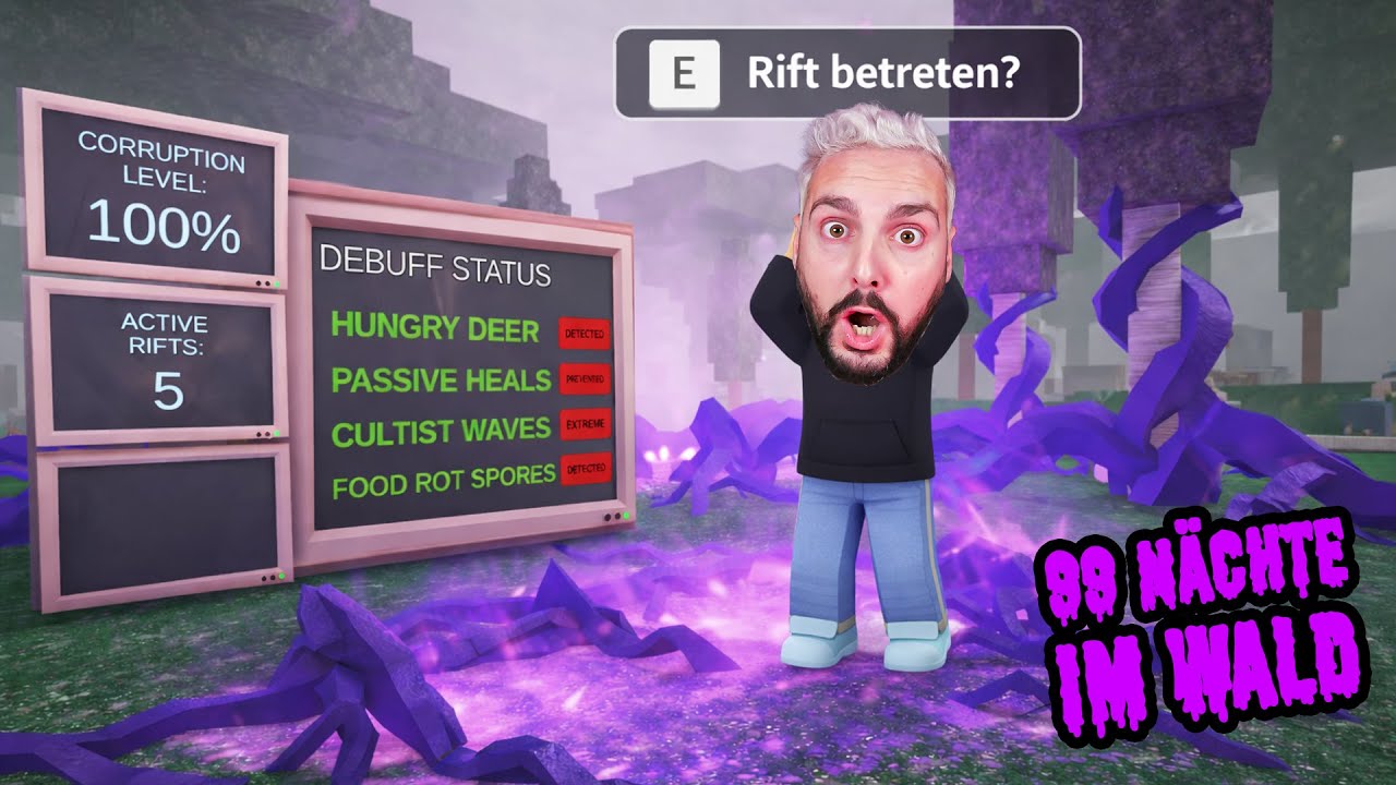 KAAN & DANIA BETRETEN RIFT in 99 Nächte im Wald?!