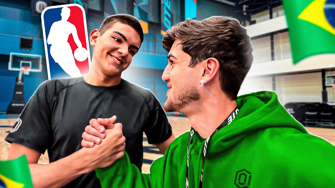 MAIOR PROMESSA DO BASQUETE BRASILEIRO CHEGOU NOS EUA (VLOG)
