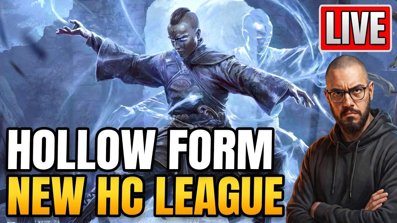 PoE2 New HC Private League - Hollow Form Monk