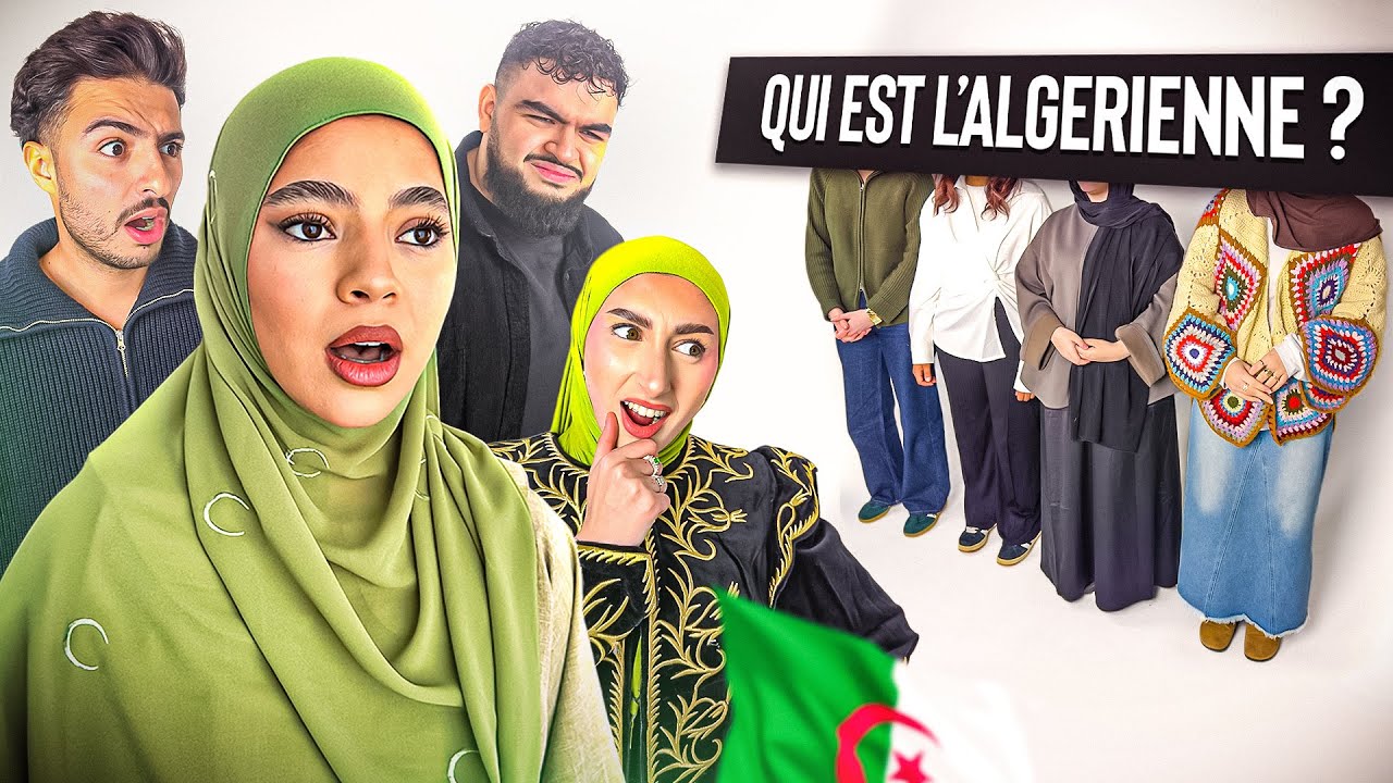 ON DEVINE QUI EST L'ALGÉRIENNE (avec Fahd El, Rihab et Malek Délégué)