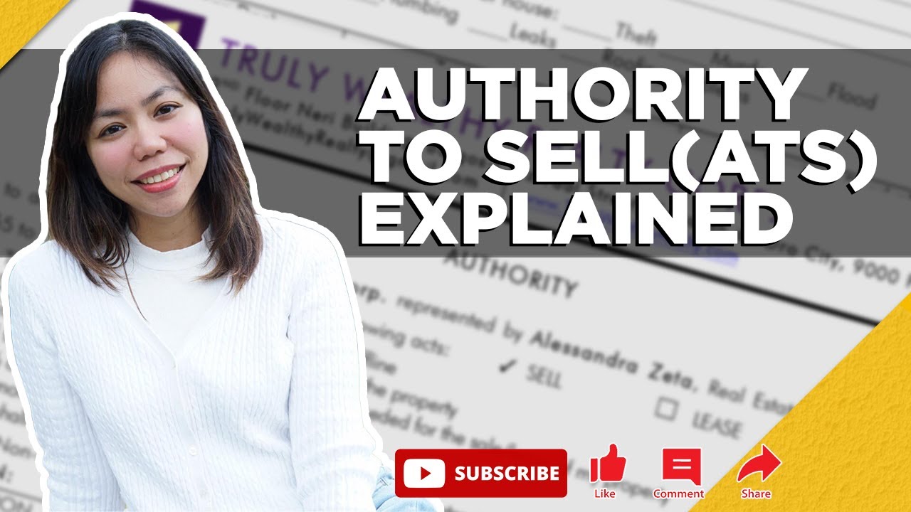 What is an Authority to Sell? | Authority To Sell Explained