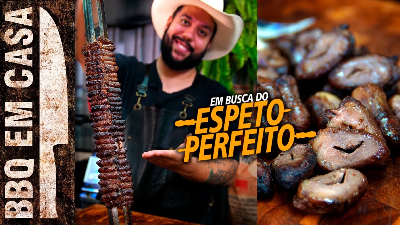 ESPETO DE CORAÇÃO DE FRANGO - EM BUSCA DO ESPETO PERFEITO