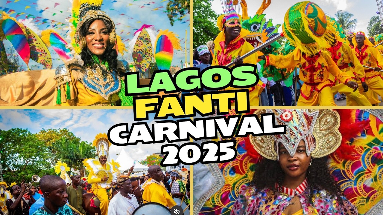 Africa's biggest Brazil Carnival in Nigeria | 2025 Lagos Fanti Carnival