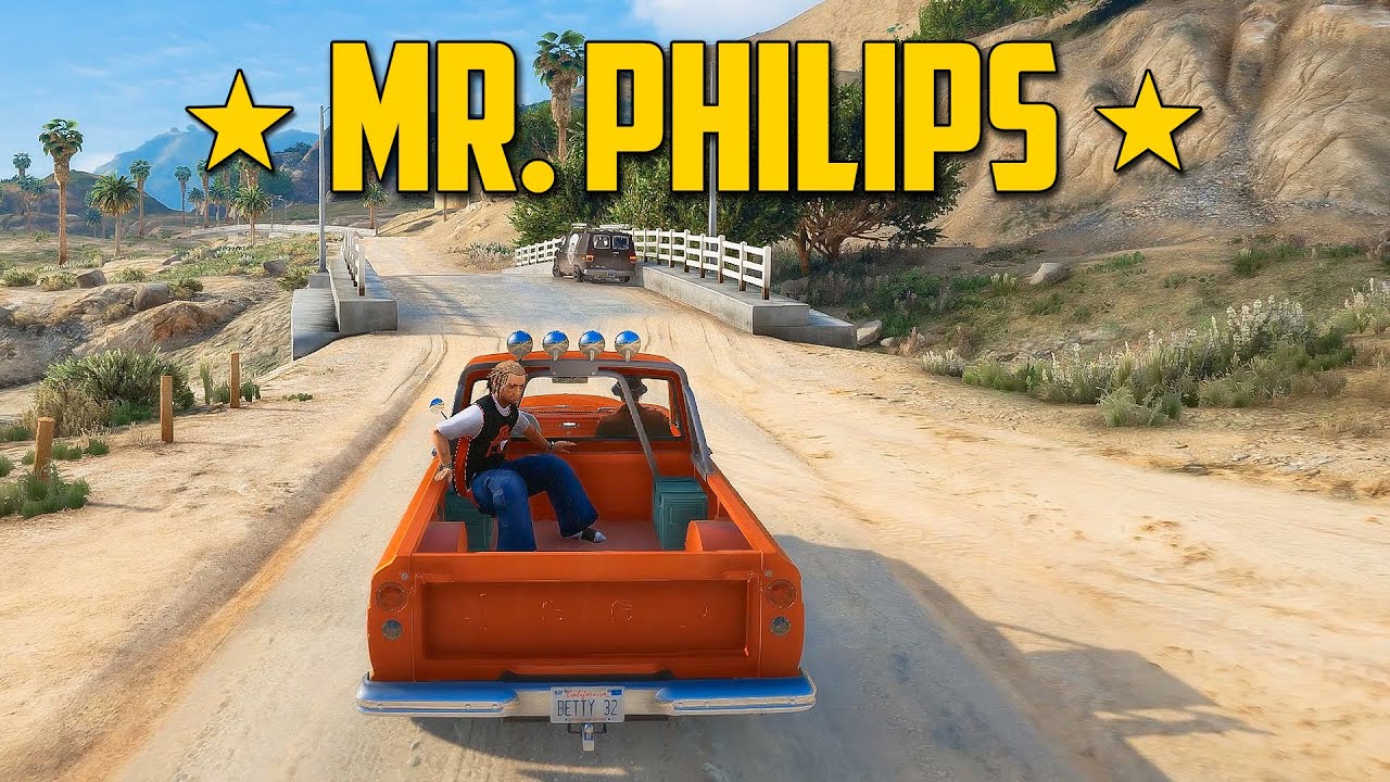 Прохождение GTA 5 ⭐ Реальные Моды — Часть 14: Мистер Филипс