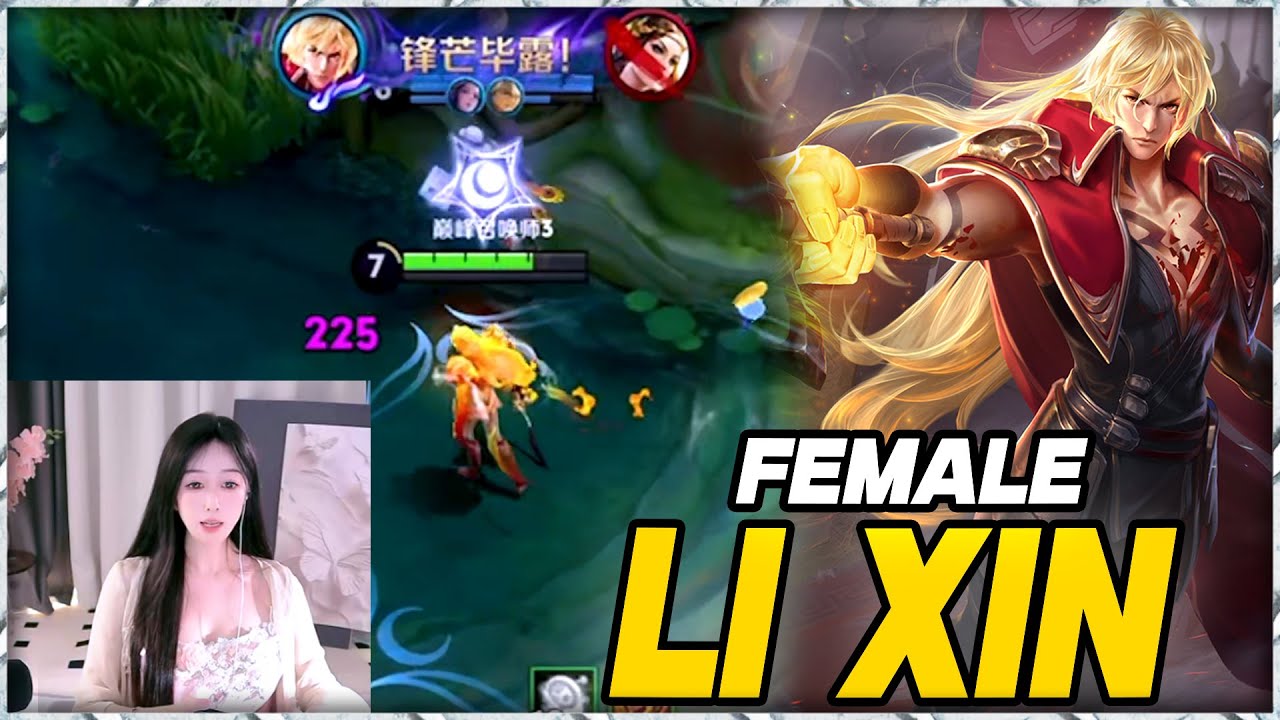 FEMALE LI XIN INSANE CARRY! GOD MODE BURST & UNSTOPPABLE PLAYS | HONOR OF KINGS 2025