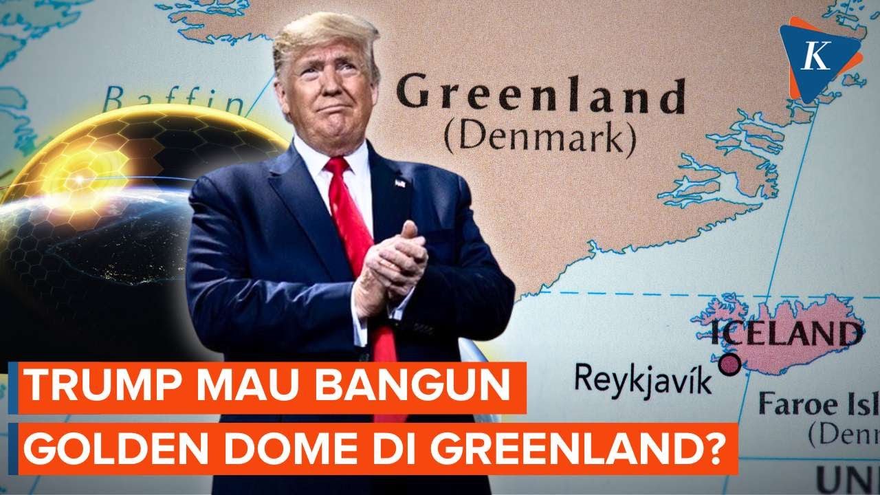 Trump Bidik Greenland demi Golden Dome, NATO Ikut Dilibatkan