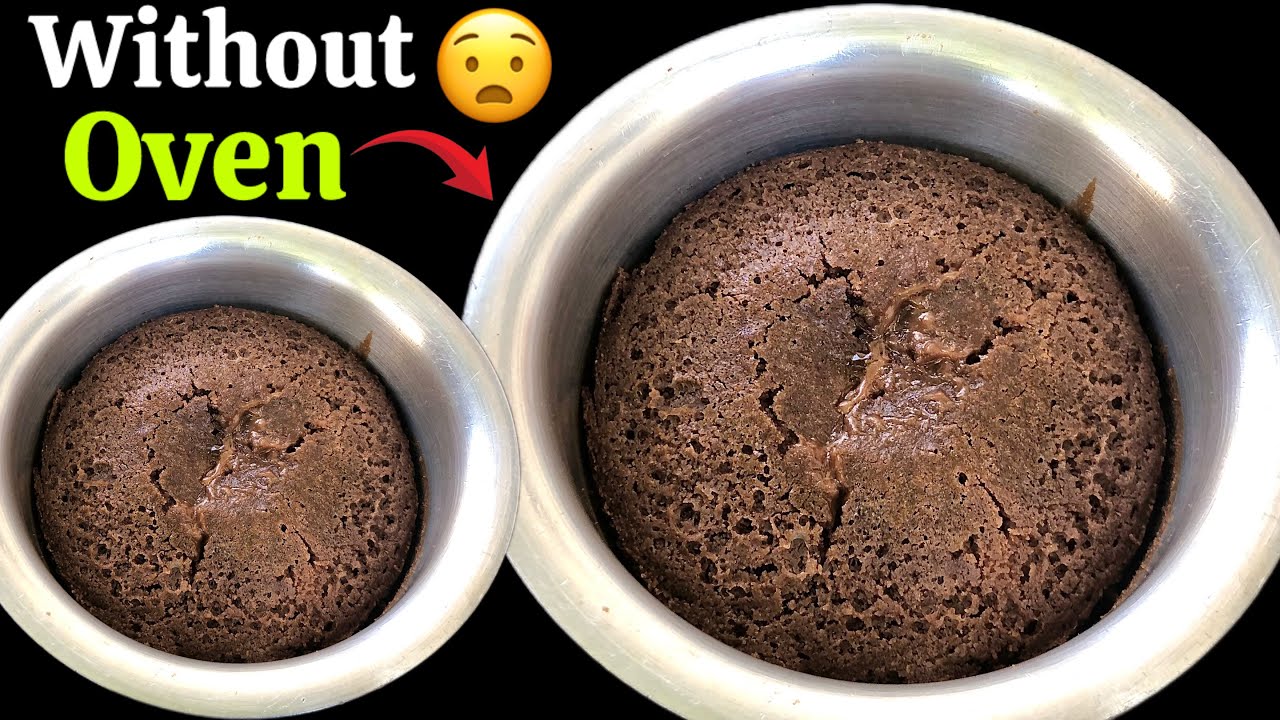 Easy Chocolate Sponge Cake Recipe Without Oven (No Blender No Machine ) How To Make Cake At Home