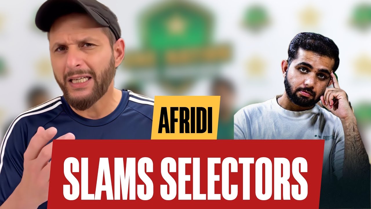 Afridi Slams Pakistan Selectors | Wrong Captains Debate After PAK vs BAN Series
