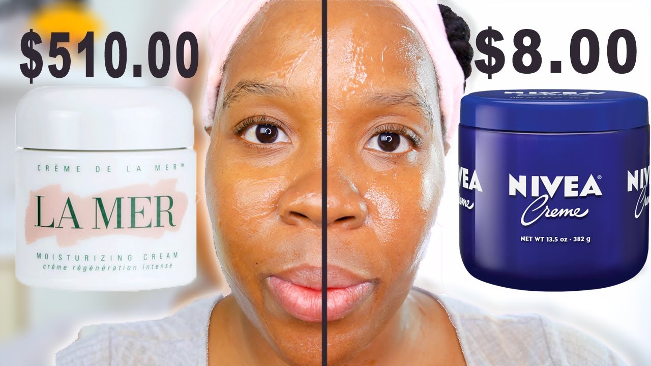 LA MER vs. Nivea Creme! Nivea Creme vs. La Mer! Luxury Skincare vs. Drugstore Skincare!