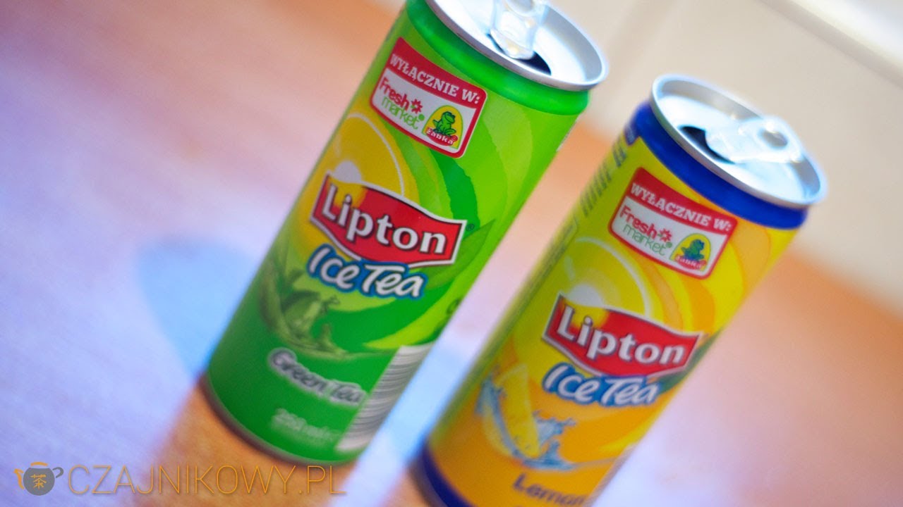 Jak zrobić Lipton Ice Tea Lemon, jak zrobić Lipton Ice Tea Green Tea. Czajnikowy.pl
